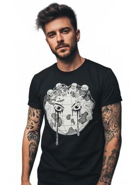 T-Shirt / Earth is Crying / Ghost Supply Clothing / XL / New